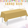 Load image into Gallery viewer, Gold Mat Table Cover