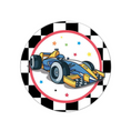 Load image into Gallery viewer, Racing Car Theme Party 7 Inch Paper Plates Set