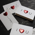 Load image into Gallery viewer, Heart Pop up - Valentine Card 1 Pc