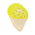 Load image into Gallery viewer, Ice Cream Theme Birthday Party Tableware Set (Yellow)