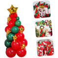 Load image into Gallery viewer, Christmas Tree Red and Green Balloon Set