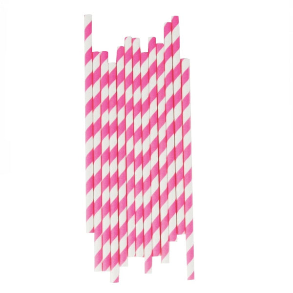 Angel & Stitch Theme Pink Straw
