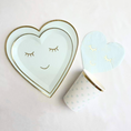 Load image into Gallery viewer, Baby Blue Heart-Shaped Tableware Set