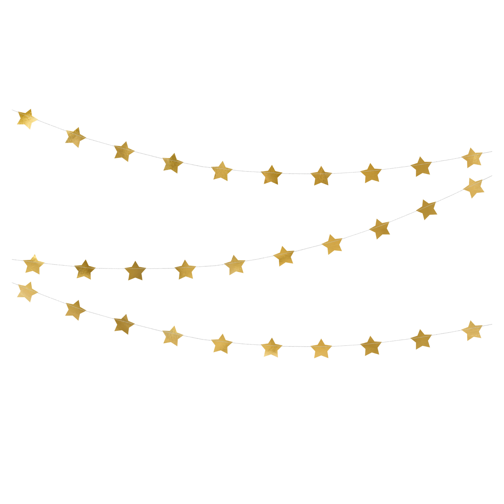 Gold Star Garland - Ribbontique