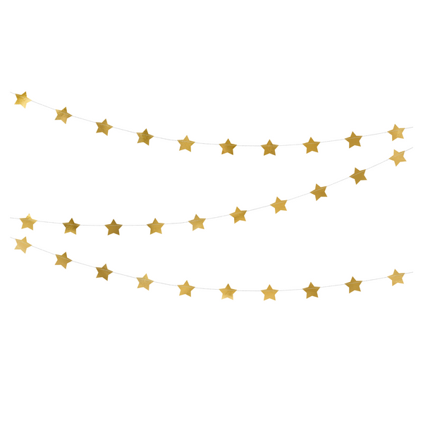 Gold Star Garland