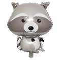 Load image into Gallery viewer, Raccoon Shaped Foil Balloon
