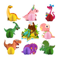 Load image into Gallery viewer, Cute Dinosaur Honeycomb Centerpieces Table Toppers Set