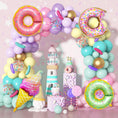 Load image into Gallery viewer, Candy Land Theme Balloon Arch Decorations