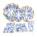 Load image into Gallery viewer, Blue White Chinoiserie Tableware Set