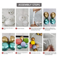 Load image into Gallery viewer, Balloon Air Ring Bracket Round