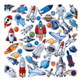 Load image into Gallery viewer, Space 3D Stickers for Kids and Toddlers