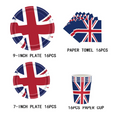 Load image into Gallery viewer, British Flag Theme Tableware Set