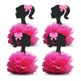 Load image into Gallery viewer, Barbie-Themed Paper Flower Centerpieces Set