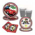 Load image into Gallery viewer, Racing Car Birthday Themed Tableware Set