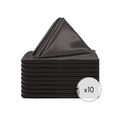 Load image into Gallery viewer, Black Satin Chic Cloth Napkins Set