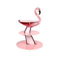 Load image into Gallery viewer, 3-Tier Flamingo Theme Party Cake Stand