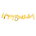 Load image into Gallery viewer, Gold Happy Birthday Lollipop Garland