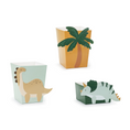 Load image into Gallery viewer, Dinosaur Theme Party Snack Boxes Set