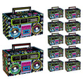 Load image into Gallery viewer, 80s Boom Box Party Favor Boxes Set