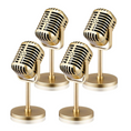 Load image into Gallery viewer, Vintage Theme Microphone Props Set