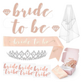 Load image into Gallery viewer, Rose Gold Women's Bachelorette Party Package Set