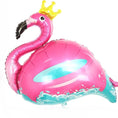 Load image into Gallery viewer, Giant Hot Pink Flamingo Foil Balloon
