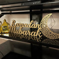 Load image into Gallery viewer, Ramadan Mubarak Wooden Table Stand - 45 CM