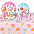 Load image into Gallery viewer, Candy Land Theme Birthday Party Tablecloth