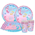 Load image into Gallery viewer, Gender Reveal Party Tableware Set