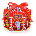 Load image into Gallery viewer, Vibrant Circus Themed Paper Gift Boxes with Red Ribbon