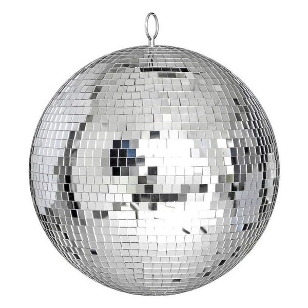 Shiny Silver Hanging Disco Ball