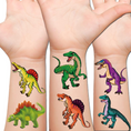 Load image into Gallery viewer, Cool Dinosaur Theme Party Tattoo Set