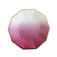 Load image into Gallery viewer, Pink Ombre with Gold Foil Dots Tableware Set