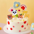 Load image into Gallery viewer, Cute Animal Birthday Candles Set