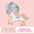 Load image into Gallery viewer, Unicorn Hanging Swirls Party Decoration Set