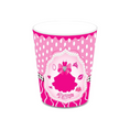 Load image into Gallery viewer, Hot Pink Girl Party Paper Cups Set