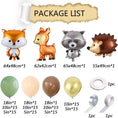 Load image into Gallery viewer, Woodland Animals Balloon Arch