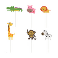 Load image into Gallery viewer, Safari Theme Cupcake Toppers Set