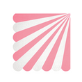Load image into Gallery viewer, Carousel Stripe Party Theme Paper Napkins Set