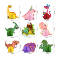 Load image into Gallery viewer, Cute Dinosaur Honeycomb Centerpieces Table Toppers Set