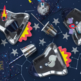 Load image into Gallery viewer, Space Adventure Theme Party Paper Cups Set