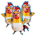 Load image into Gallery viewer, Giant Colorful Cute Chick Balloons for Farm Animal Theme