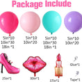 Load image into Gallery viewer, Makeup Balloon Arch Decorations