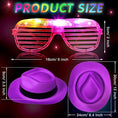Load image into Gallery viewer, Neon Glow Party Hats & Glasses Combo Set