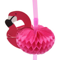 Load image into Gallery viewer, Flamingo Cocktail Drinking Plastic Straw