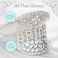 Load image into Gallery viewer, Shiny Bachelorette Party Captain Hat