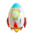 Load image into Gallery viewer, Rocket Spaceship Balloons Set