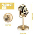 Load image into Gallery viewer, Vintage Theme Microphone Props Set