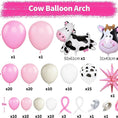 Load image into Gallery viewer, Pink White Cow Balloon Arch Decorations