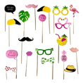 Load image into Gallery viewer, Flamingo Theme Party Photo Booth Props Set